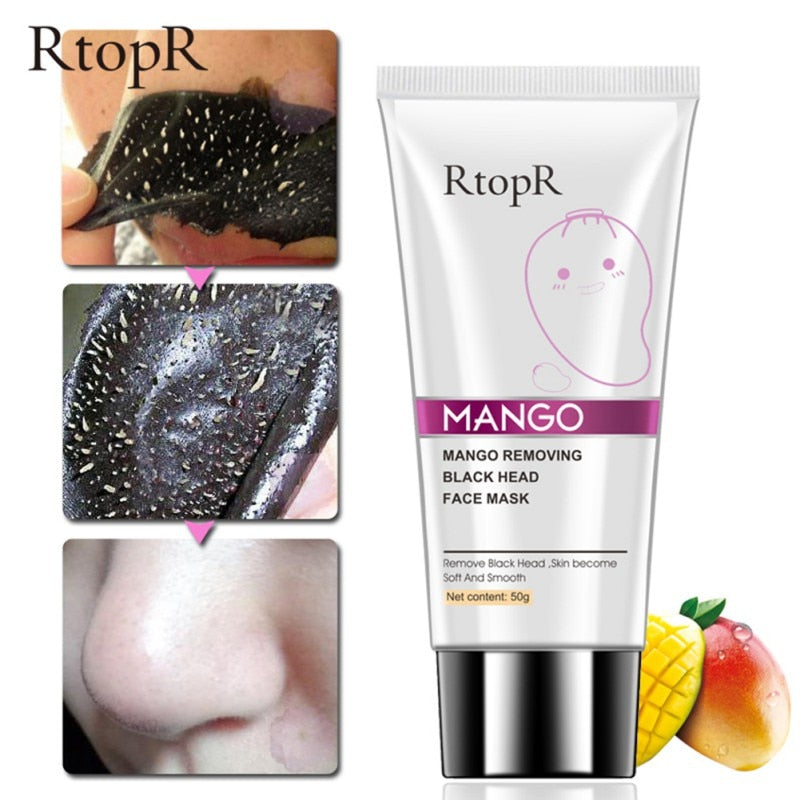 Blackhead Removal Mask Purifying Peel Off Mask Deep Cleansing For Pimple And Blemishes Skin Care Products