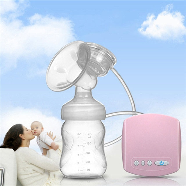 2019 Intelligent Automatic USB Electric Breast Pumps BPA free Nipple Suction Milk Pump Breast Feeding Breast Pump Christmas Gift