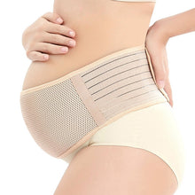 Load image into Gallery viewer, Maternity Support Belt Breathable Pregnancy Belly Band Abinal Binder Adjustable Back/Pelvic Support- L
